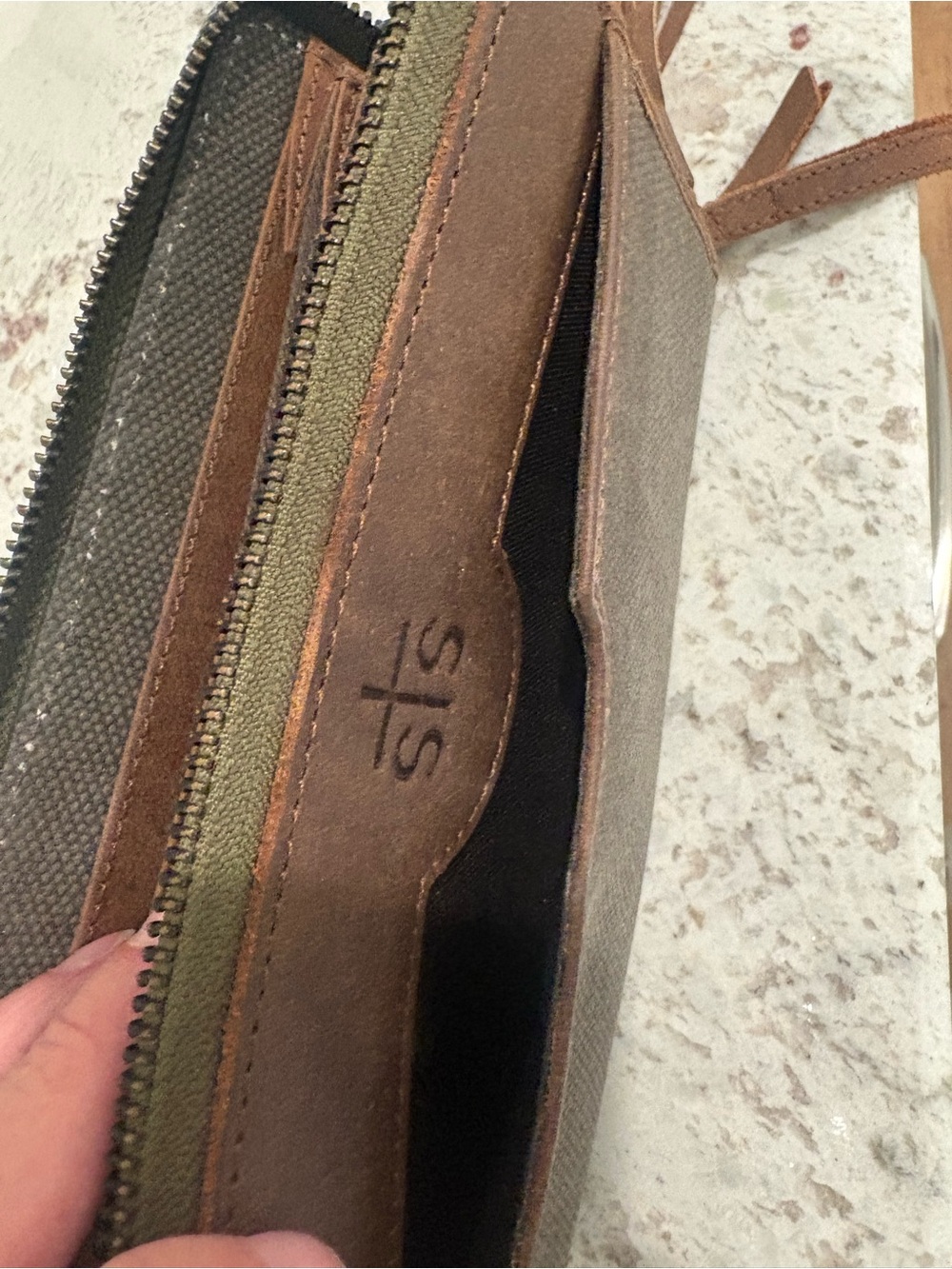 STS Ranch Wear Zip Around Clutch Wristlet Wallet. Cross posted. - Picture 11 of 11